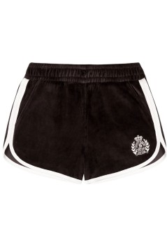 sporty & rich short pant womanny crest velour track short - sh04865243br03 10