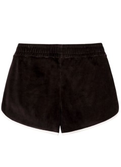 sporty & rich short pant womanny crest velour track short - sh04865243br03 10