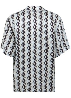 lanvin camiseria hombre horse print cuban collar shirt - rmsi00116271p26 b215