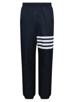 thom browne pantalon hombre drawcord waist track pant w/ 4 bar in shiny ripstop - mtu349cf1095 415