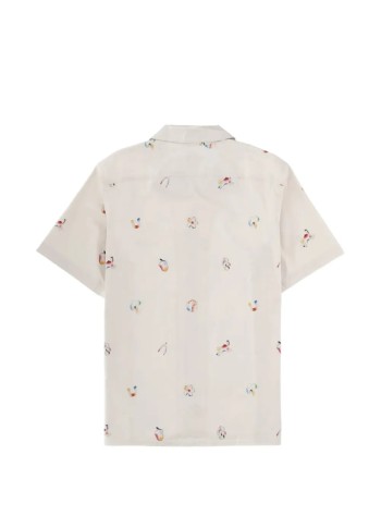 ps camiseria hombre mens ss casual fit shirt - m2r695uv2258102 white 2