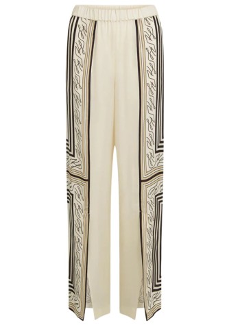 karl lagerfeld pant  womanscarf print pj pants - b2w10025 461