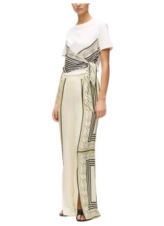 karl lagerfeld pantalon mujer scarf print pj pants - b2w10025 461