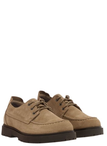 birkenstock casual manhighwood moc lace low leve - 1031884 gray taupe 2