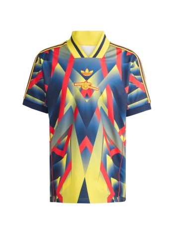 adidas originals t-shirt manafc lf jsy - jm9388 yellow purrub nindig