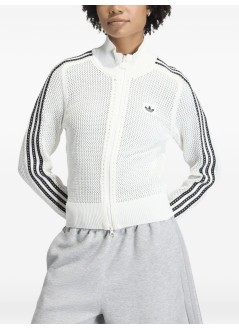 adidas originals sudadera mujer crochet tt - kc6496 owhite