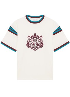 drôle de monsieur t-shirt mant-shirt danseurs - kts293co248ow off white