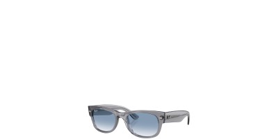 X Transparente Azul