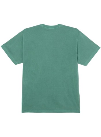 obey t-shirt mancollegiate pigment tee pigment rain forest - 131080379 rfr 2