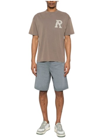 represent t-shirt manwestern initial t-shirt - mlm100595 dusty brown 2
