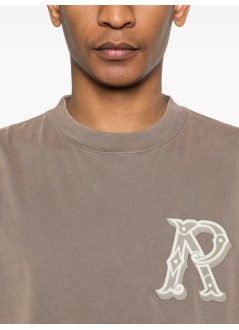 represent camiseta hombre western initial t-shirt - mlm100595 dusty brown