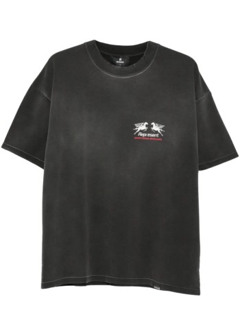 represent t-shirt man24 hour service t-shirt - mlm100768 stained black