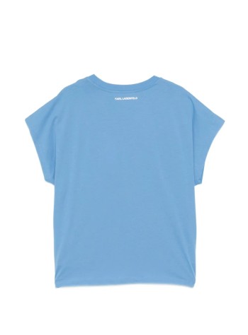 karl lagerfeld top womanrope logo t-shirt - b2w17020 349 2