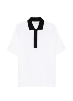 lanvin punto hombre piqué jersey contrast collar polo - rmpl0007j042p26 221