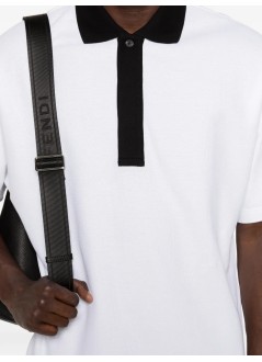 lanvin punto hombre piqué jersey contrast collar polo - rmpl0007j042p26 221