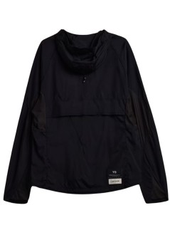 y3 outerwear manm run jacket rc - kf6198 black