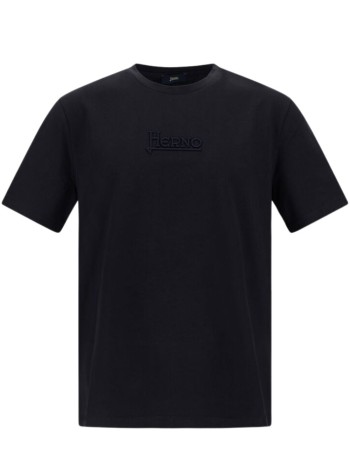 herno t-shirt mant-shirt con ricamo - jg000239u52000 9200