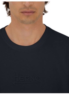 herno camiseta hombre t-shirt con ricamo - jg000239u52000 9200