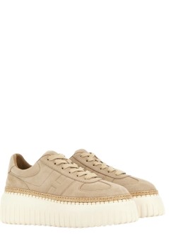 hogan sneaker mujer h710 h-stripes basket - hxw7100fy40btmc023 biscotti 331