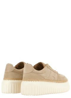 hogan sneaker mujer h710 h-stripes basket - hxw7100fy40btmc023 biscotti 331