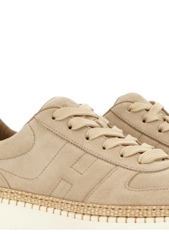 hogan sneaker mujer h710 h-stripes basket - hxw7100fy40btmc023 biscotti 331