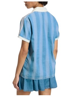 adidas originals polo womandenim jersey - kd5448 inddnm