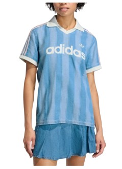adidas originals polo womandenim jersey - kd5448 inddnm
