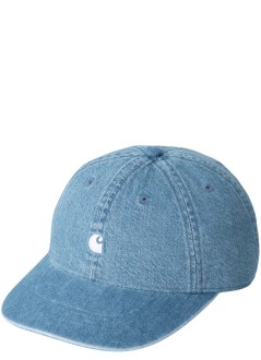 carhartt cap manlucas cap cotton denim - i036364 0135