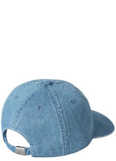carhartt cap manlucas cap cotton denim - i036364 0135