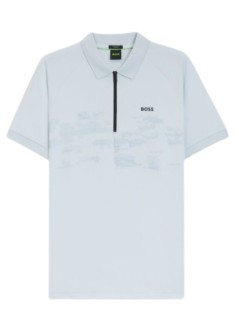 boss polo manpl_globe pattern - 50559010 460