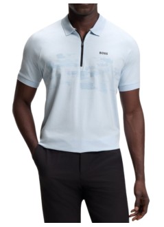 boss polo manpl_globe pattern - 50559010 460