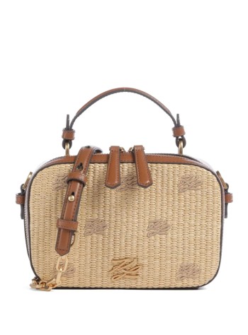 karl lagerfeld crossbody mujer k/autograph sm tph cb raffia - b2w30041 1an