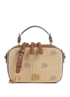 karl lagerfeld crossbody mujer k/autograph sm tph cb raffia - b2w30041 1an