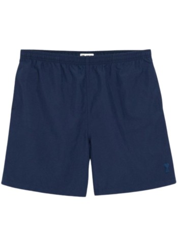 ami bermuda hombre long plain swim shorts - hbw318pa0027 a021