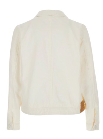 ami outerwear hombre tonal ami de coeur zipped jacket - hjk904de0126 136 2