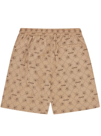 icecream bermuda hombre monogram running dog swim shorts - ic26173 brown 2
