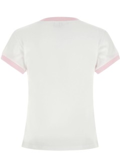 ganni top mujer basic cotton jersey baby fit fairy - a1050144 151