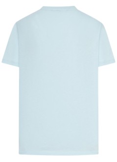ganni top womanbasic cotton jersey fairy - a1050174 07z