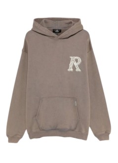 represent sudadera hombre western initial hoodie - mlm100619 dusty brown