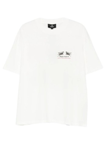 represent t-shirt man24 hour service t-shirt - mlm100768 flat white