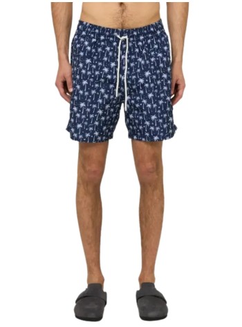 polo ralph lauren trunk hombre woven-trunk-swim bottom - 710b13661001 blue polo palms 2