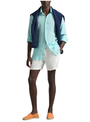 polo ralph lauren camiseria hombre cubdppcs-long sleeve-sport shirt - 710966294510 new aqua 2