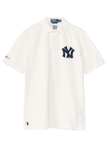 polo ralph lauren polo manknit-polo - 710b14463002 deckwash white