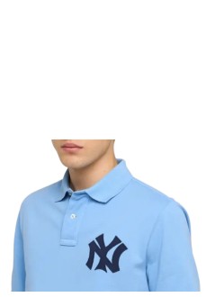 polo ralph lauren t-shirt manknit-t-shirt - 710b14475001 blue lagoon