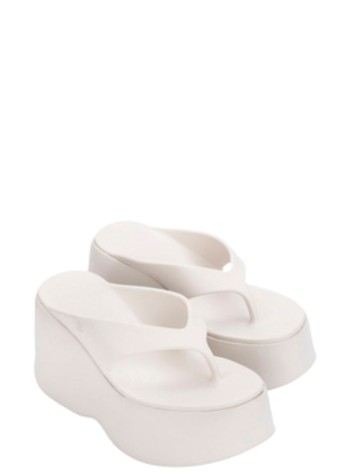 melissa sandal womanmelissa free thong wedge ad - 37862 bq641 2