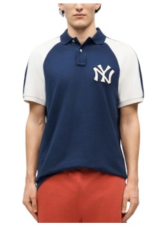 polo ralph lauren polo manknit-polo - 710b14466001 dark cobalt deckwash