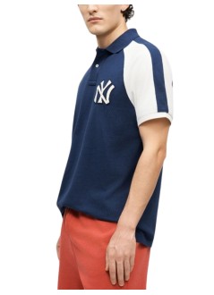 polo ralph lauren polo manknit-polo - 710b14466001 dark cobalt deckwash
