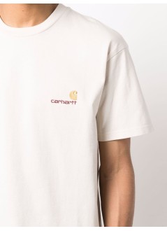 carhartt t-shirt mans/s american script t-shir - i029956 05xx