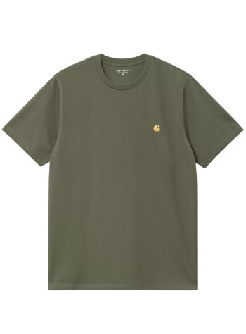 carhartt camiseta hombre s/s chase t-shirt - i026391 3lrxx