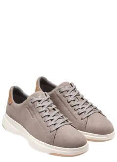 cole haan sneaker mangrandpro tennis ii - c42751 ironstone nubuck ch golden honey